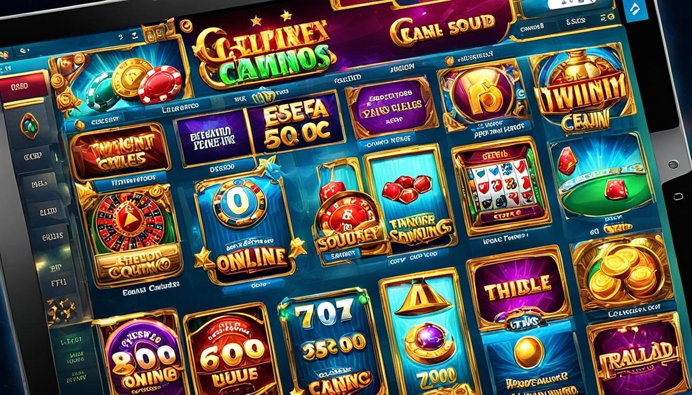 Giao diện Casino Online